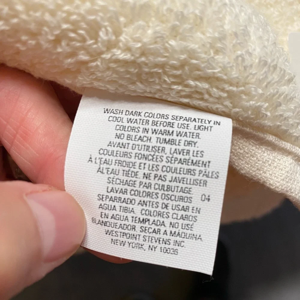 NWT Ferret Hand Towels by Westpoint Stevens, 100% Cotton